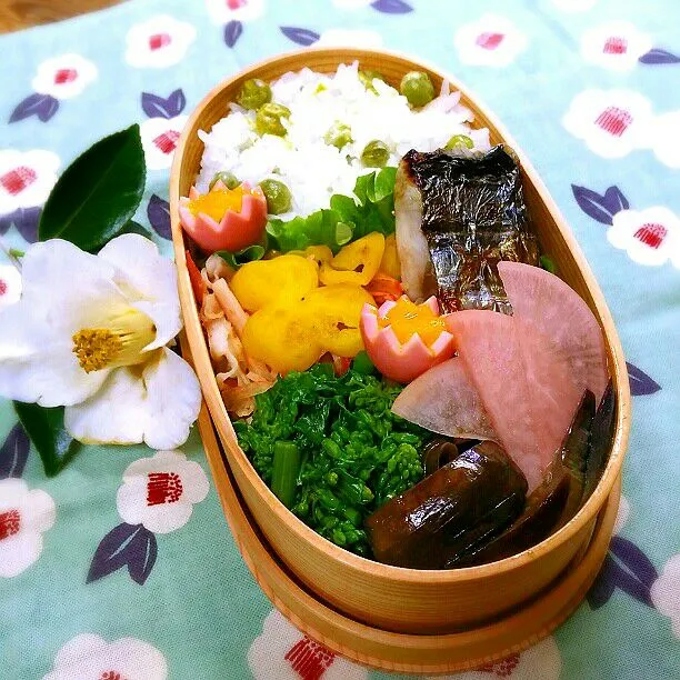 Snapdishの料理写真:久しぶりの自分弁当♪|kyujaさん