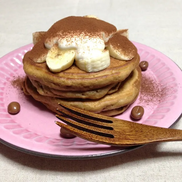 小豆ん子さんさんのティラミス風☆コーヒーパンケーキ #レシピブログ #RecipeBlog|レシピブログさん