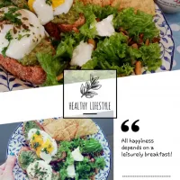 Snapdishの料理写真:#Brunch #avocadotoast #lovely #Poacheggs #heavenlybite #Salad|Donna SanSanさん