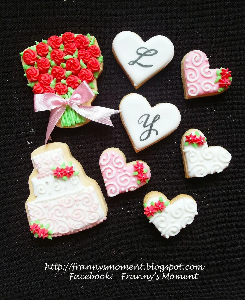 Wedding icing cookies|Frannyさん