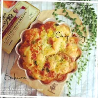 Snapdishの料理写真:さくちんの料理 ホットケーキミックス  惣菜マフィン💖 HMの代わりにスイーツ粉使用。