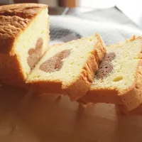 ハートのパウンドケーキ♥