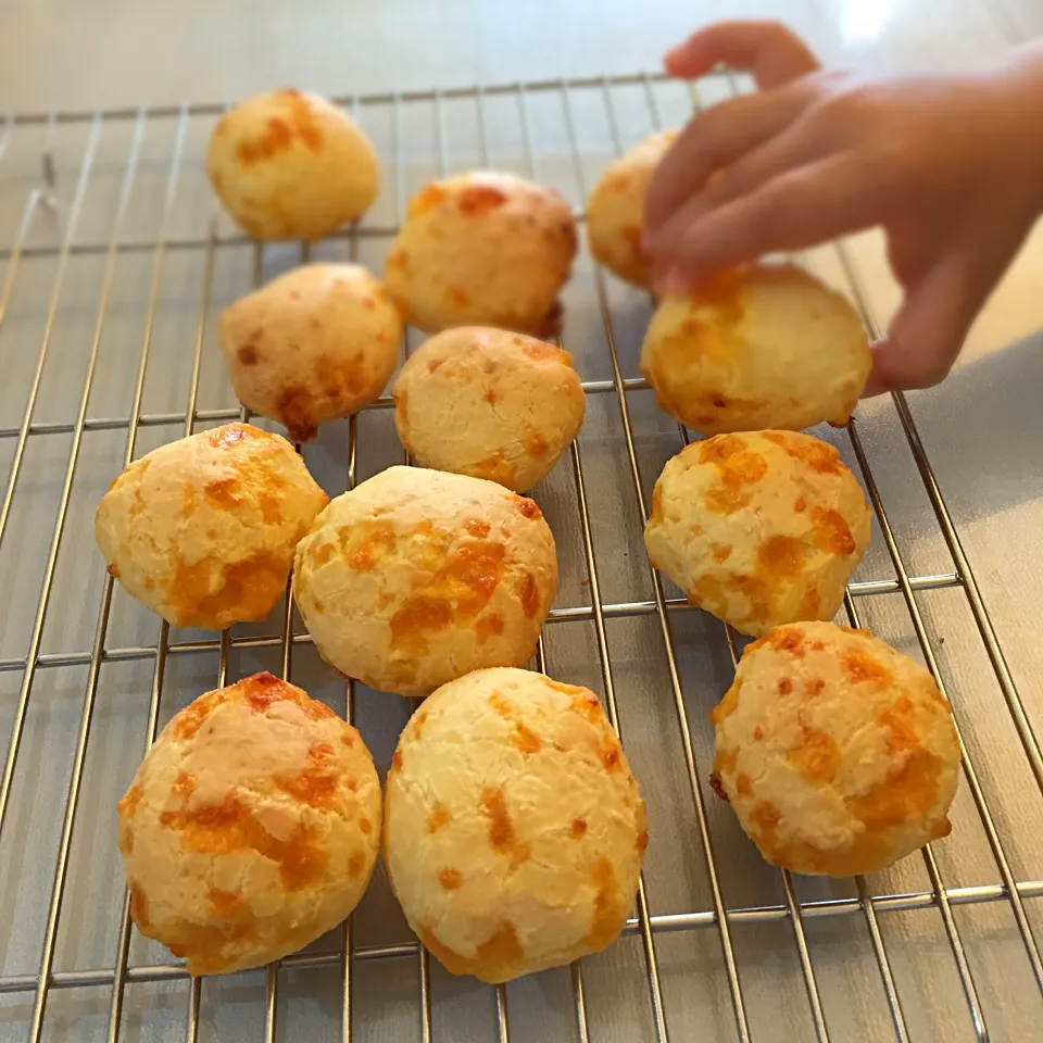 白玉粉でポンデケージョ 
Rice flour cheese buns|Ayaさん