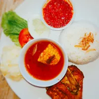 nasi ayam penyet|ferry prabasiddhaさん