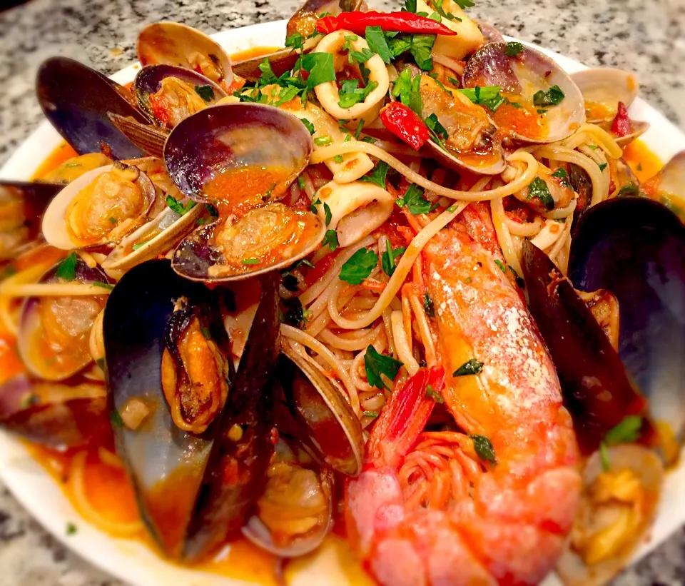 Linguine allo scoglio|Fabio  Palmieriさん