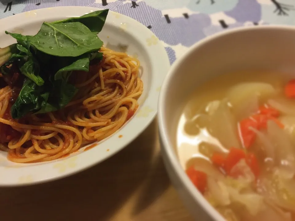 Snapdishの料理写真:ともんちっちさんの門外不出のトマトパスタ|こぐまさん