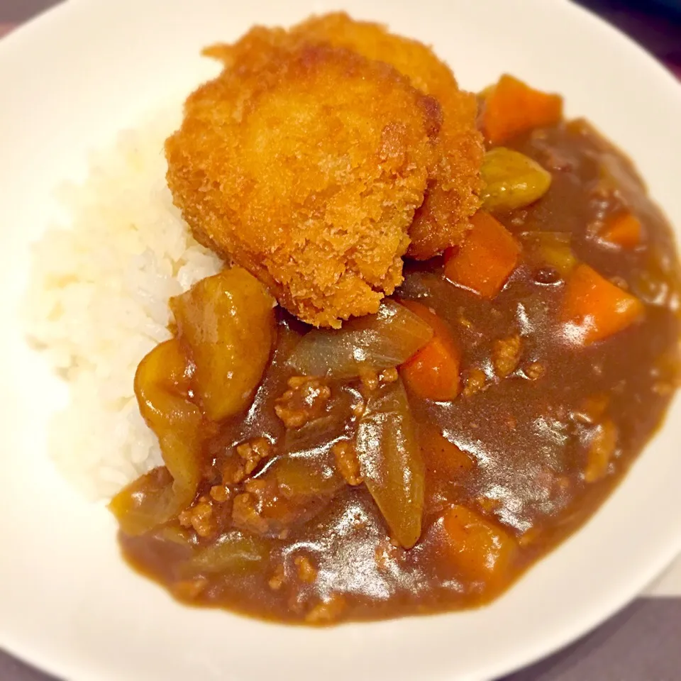 挽肉のカツカレー☻|Riepyonさん