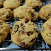 Snapdishの料理写真:Cranberry cookies|Sweetaddictsさん