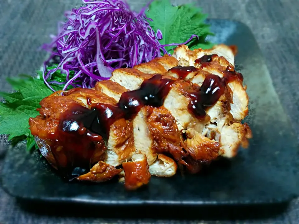 桜央里さんの調味料三つで簡単美味しい🎶ジューシーチキンのさっぱり煮🐔|ことり*さん