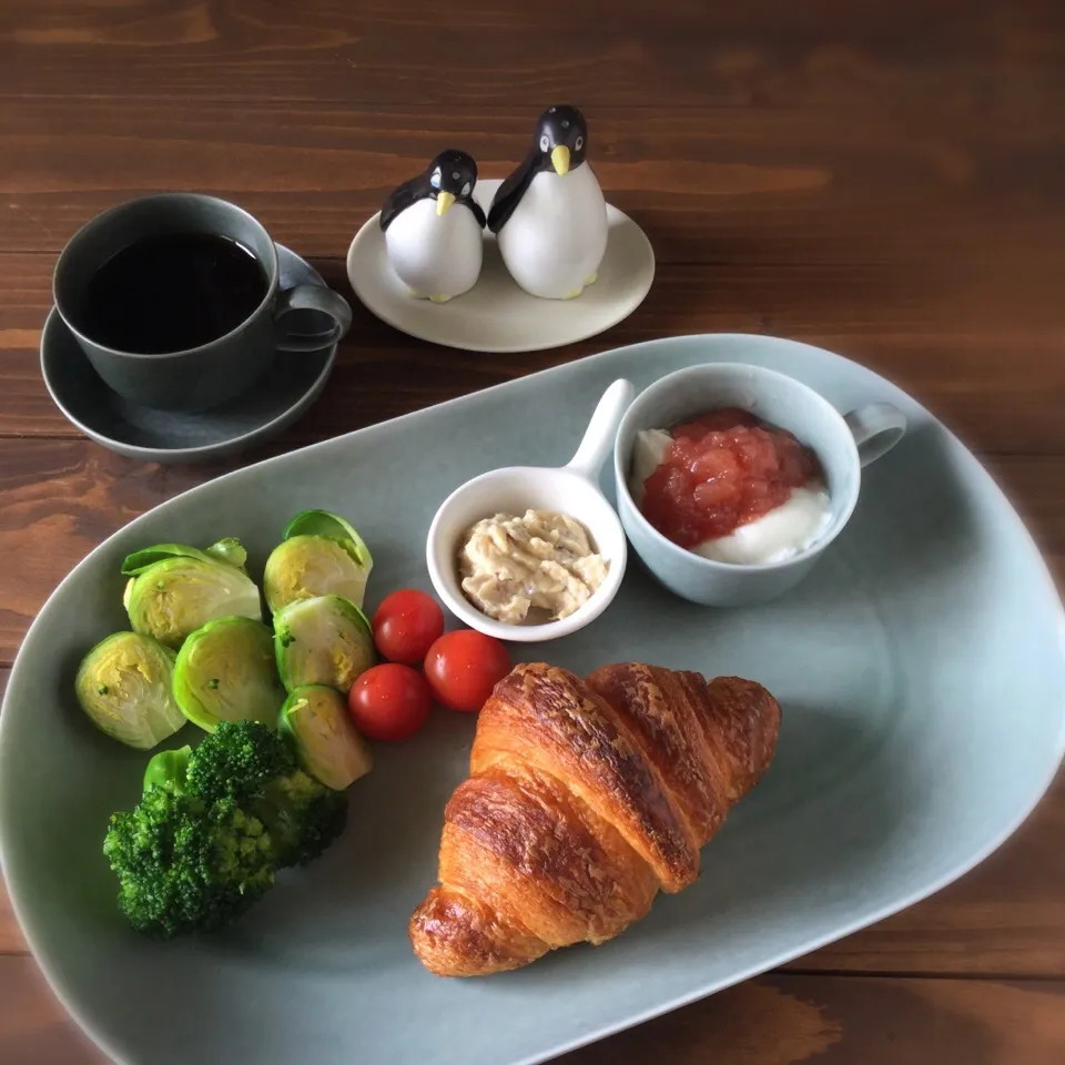 今日の朝ごはん|ぺんぎんさん