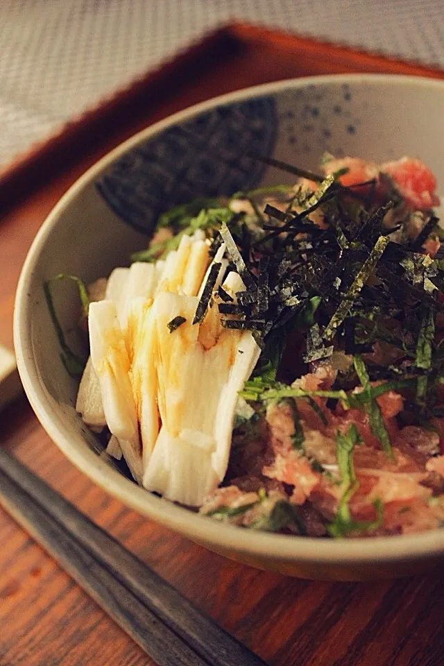 ロー丼 -第6章 トロたく-|はさん