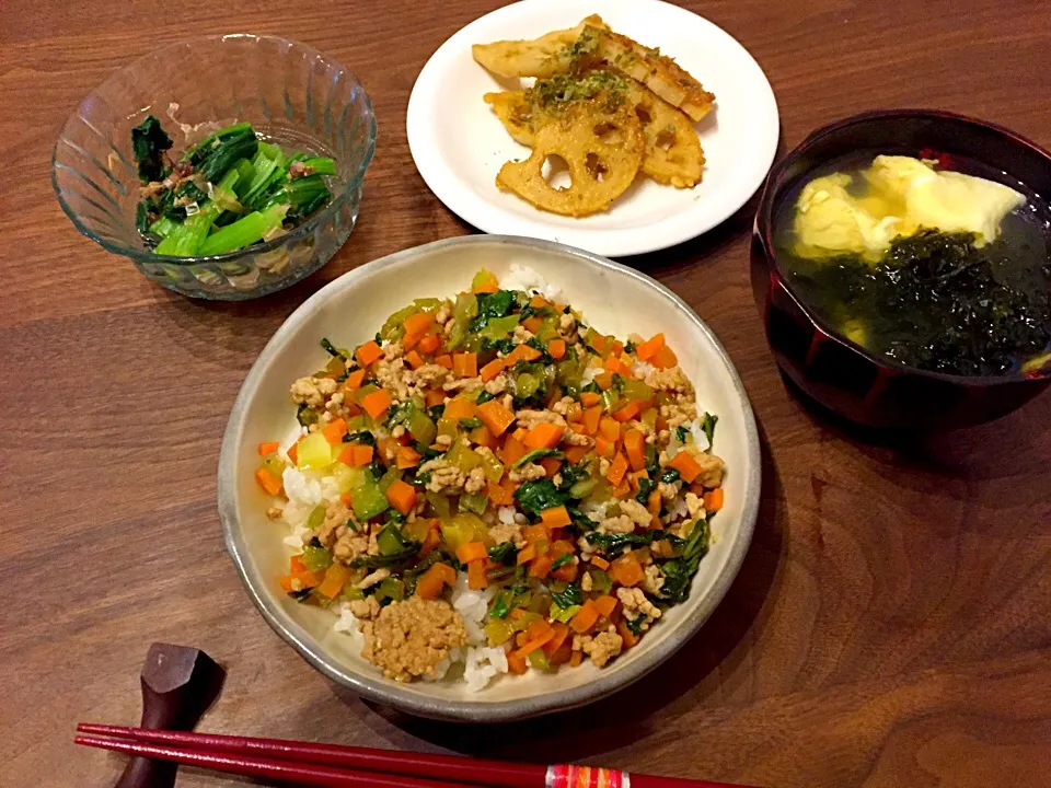 Snapdishの料理写真:今日の夕ご飯|河野真希さん