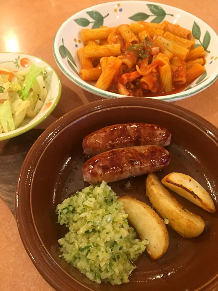 やっと夕食(^^;;|wildcat山猫さん