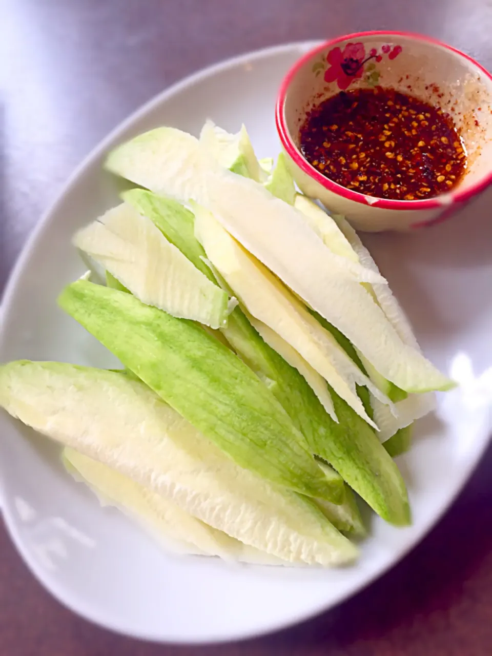 มะม่วง พริกน้ำปลา 😋 แซ่บ thai mango 👍🏻|Aya Hashimotoさん