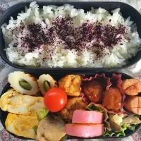 Snapdishの料理写真:Lunch box ﻿ #お弁当 #簡単|eriさん