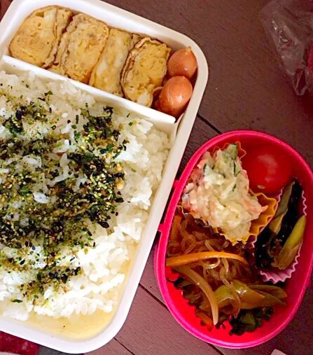 作り置きおかずの日勤弁当|みほちさん