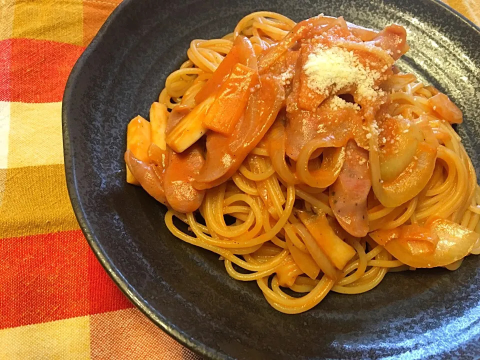 Snapdishの料理写真:喫茶店のナポリタン😊|にもさん