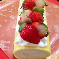 Snapdishの料理写真:りずむさんの料理 シフォンロールケーキ✨|深谷 恵さん