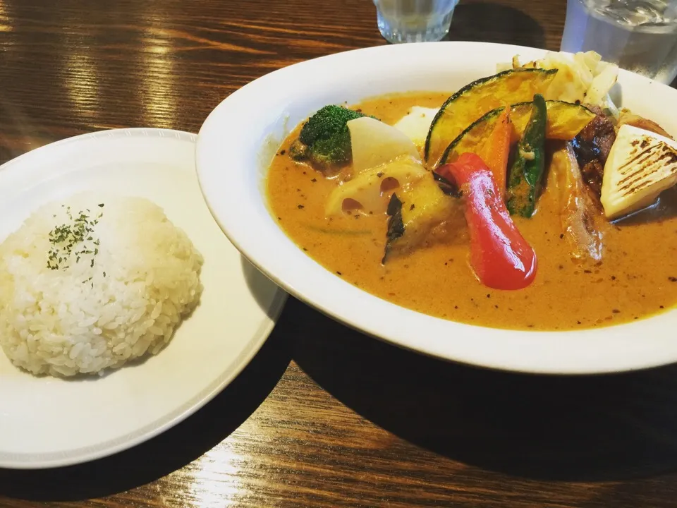 スペアリブ野菜カレーをココナッツスープで*\(^o^)/*|えりちゃんさん