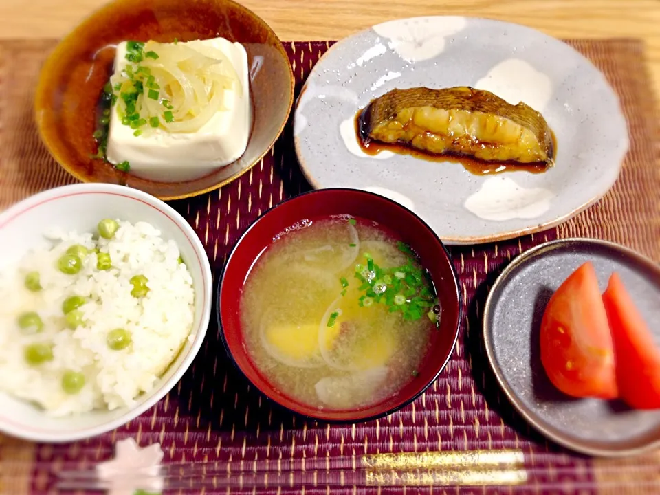 今日のお夕飯＊3/18|ゆきぼぅさん