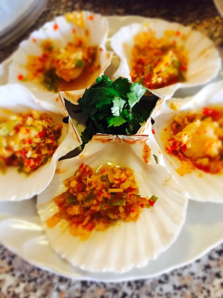 Steamed scallops|ioanaさん