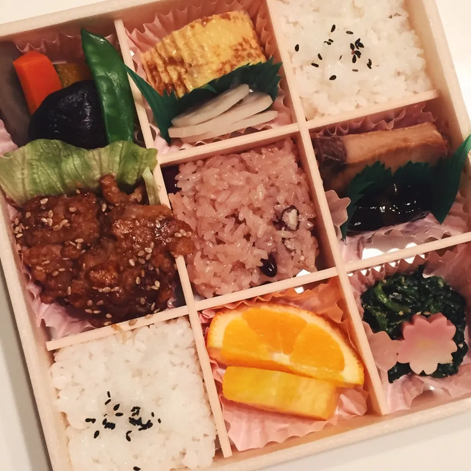 卒業式のお弁当|麻紀子さん