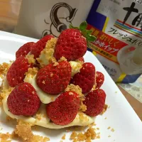 Snapdishの料理写真:イチゴのタルト|SNKCさん