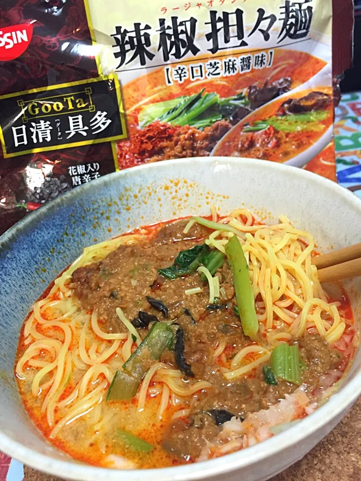 日清具多 辣椒担々麺|ponnaoさん