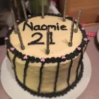 Vanilla Sponge Birthday Cake With Buttercream Icing|Jasmin Palmerさん