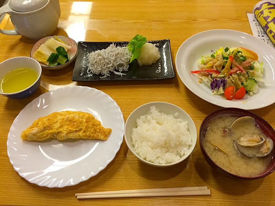 朝食@むらこし食堂|こいちゃんの夫さん