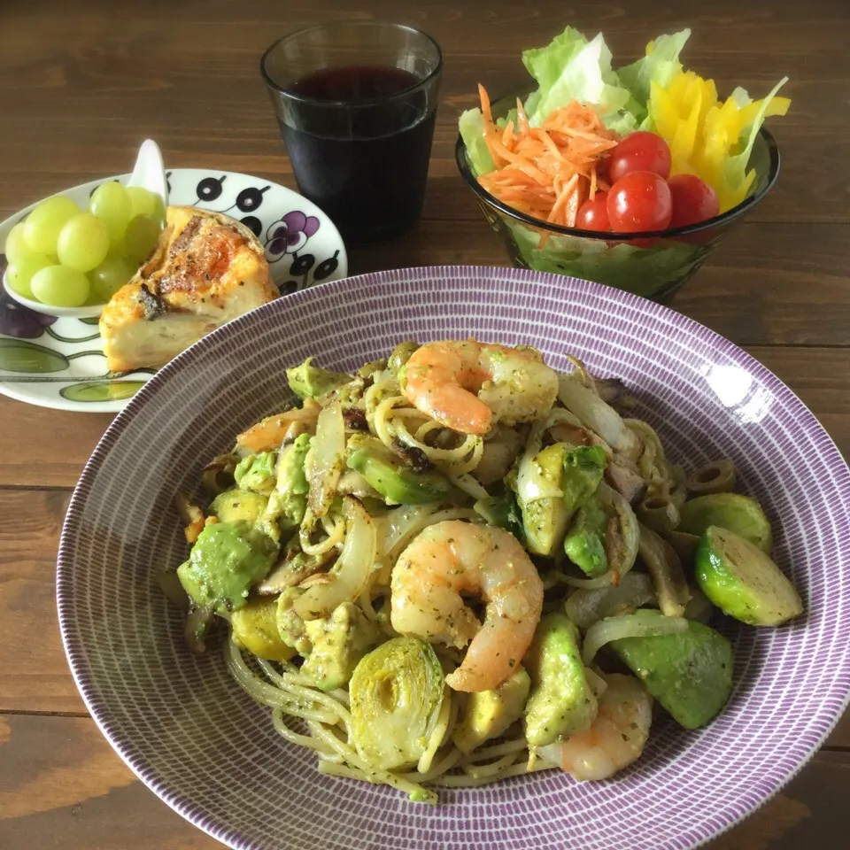 今日のお昼ごはん|ぺんぎんさん