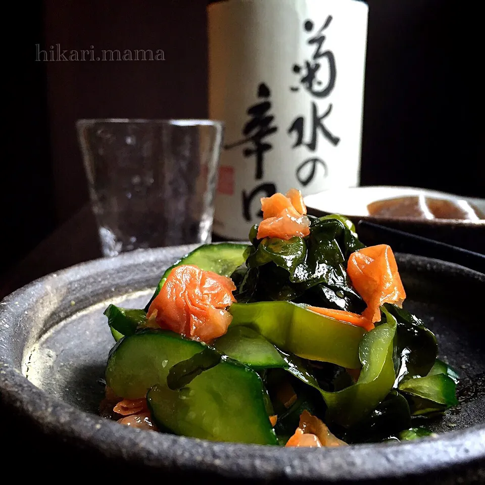 辛口といただく簡単ヘルシーおつまみ🍶|ひかりママさん