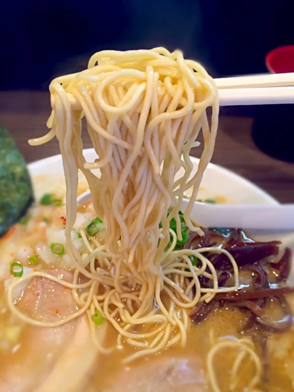 Snapdishの料理写真:四麺燈の細麺(･`◡´･)ゝ|morimi32さん