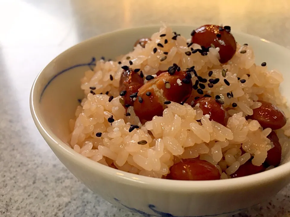 お祝いでもらった赤飯〜✨
大好き〜（≧∇≦）|てんてんさん