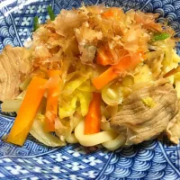 Snapdishの料理写真:野菜たっぷり焼うどん|natzcoさん