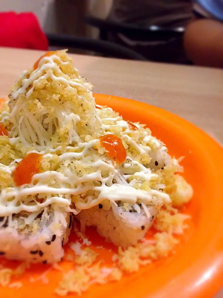 Wasabai [Yatai] Chicken rice topping cheese & black seemed ... 🍙🍥🍱🍣😋|Bernadetha N Mariskaさん