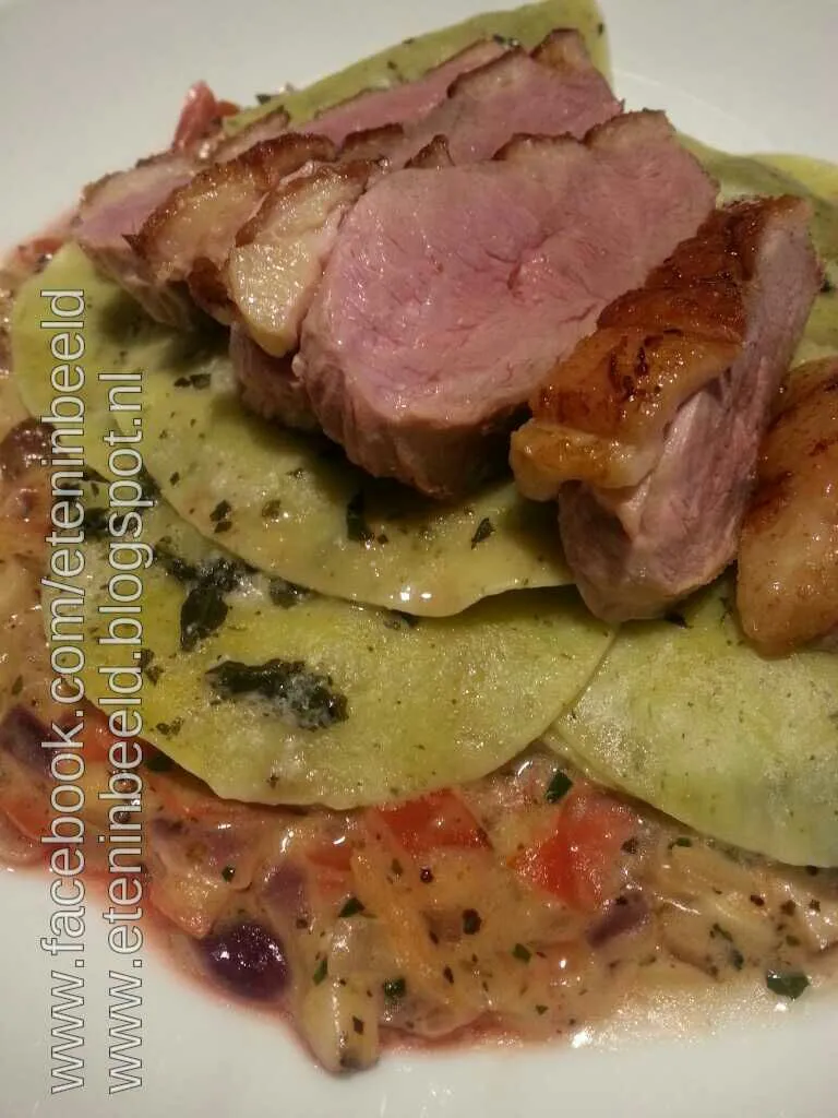 Pasta with duck breast|Frank&Jolanda - Eteninbeeldさん