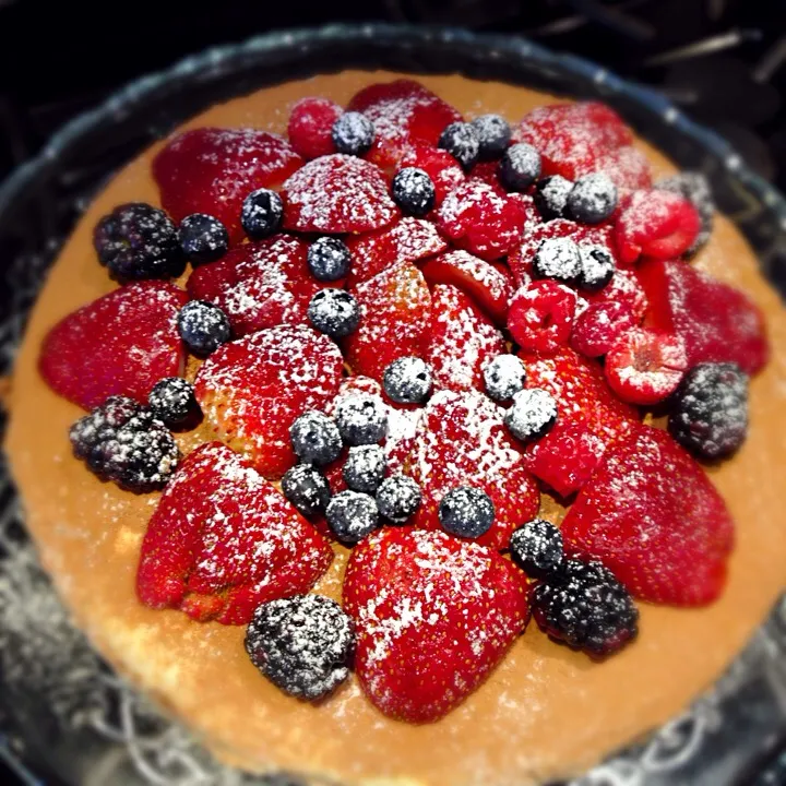 Snapdishの料理写真:Mascarpone Cheese Cake|Allissa Zhaoさん