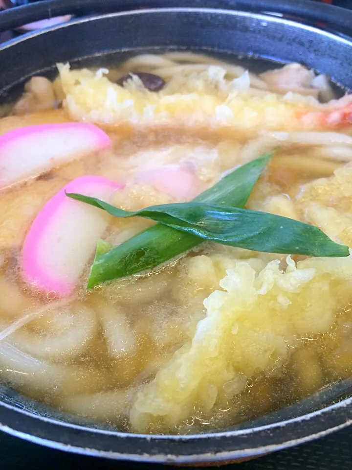 鍋焼きうどん定食|ナナさん