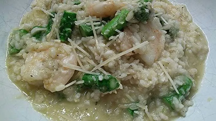 #HelloFresh Spring Asparagus and Shrimp Risotto with Meyer Lemon|Courtney Alizabet Riess Handelさん