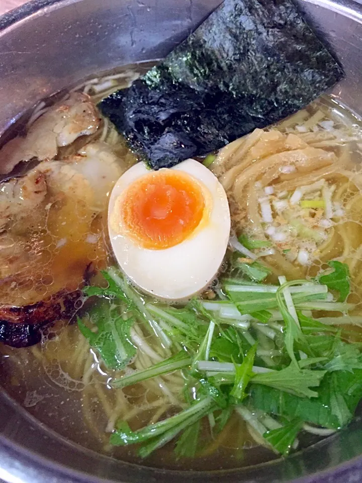 塩ラーメン|なまずさん