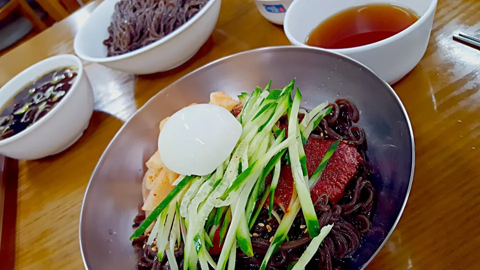 전주 태평옥 메밀소바와 비빔소바
 #soba #Noodles|Minha Candice Yooさん