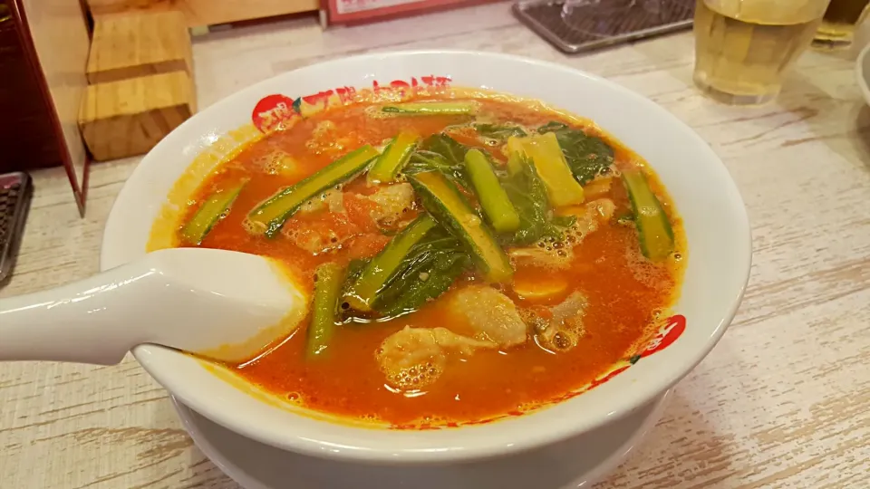 太陽のトマト麺で太陽のラーメン♪|ひろすけさん