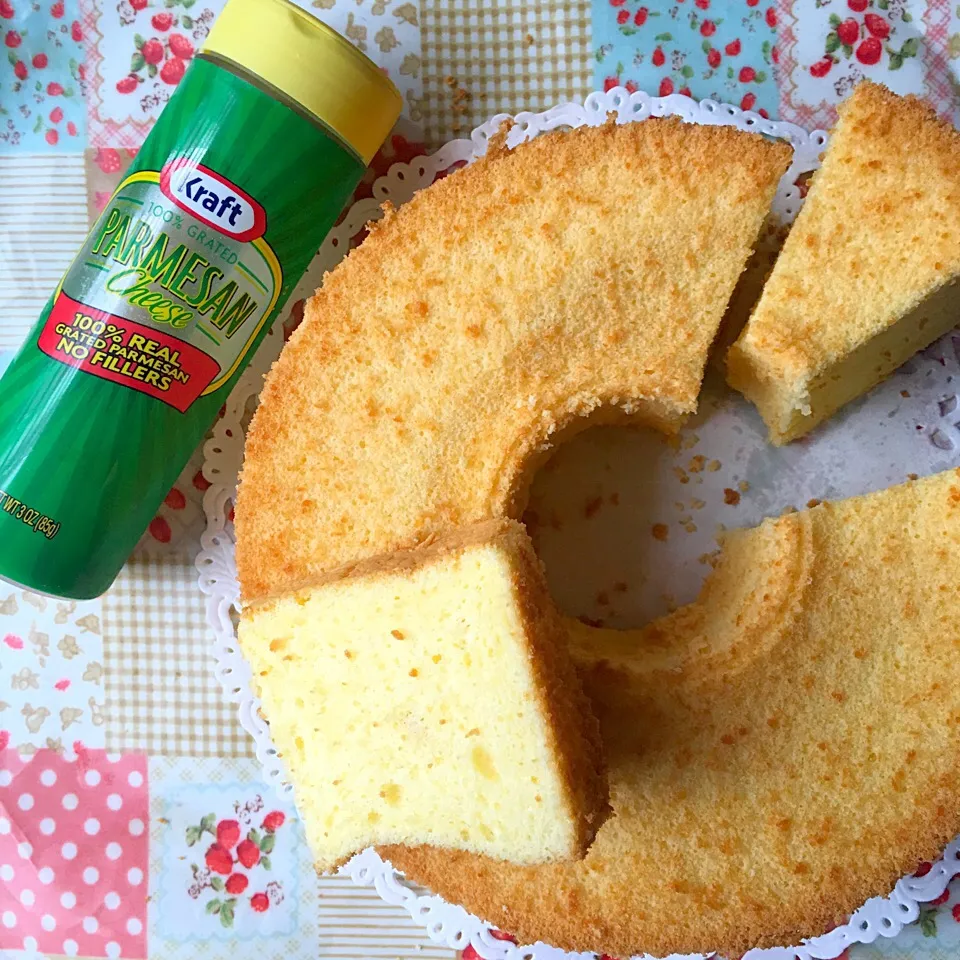 Parmesan Chiffon Cake|Trish Wongさん