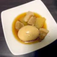 大根と豚肉の煮物|こさん