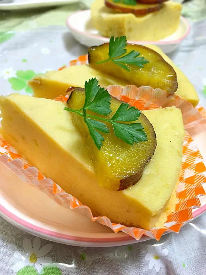 きまぐれのぶさんの料理 さつまいもケーキ|のぶさん