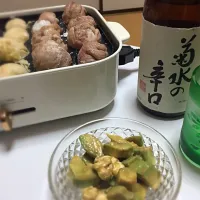 肉巻きおにぎり、たこ焼き|Ayumiさん