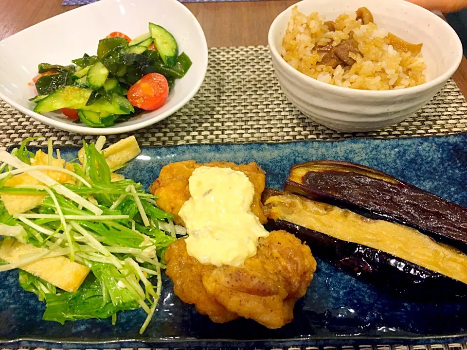 チキン南蛮
水菜とクリームチーズの柚子胡椒|まぁさん