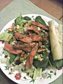 Steak salad|Kristina Paris Fergusonさん