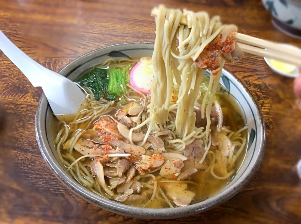 蔵王温泉 菊地食堂  肉蕎麦  大盛り|Takeshi  Nagakiさん